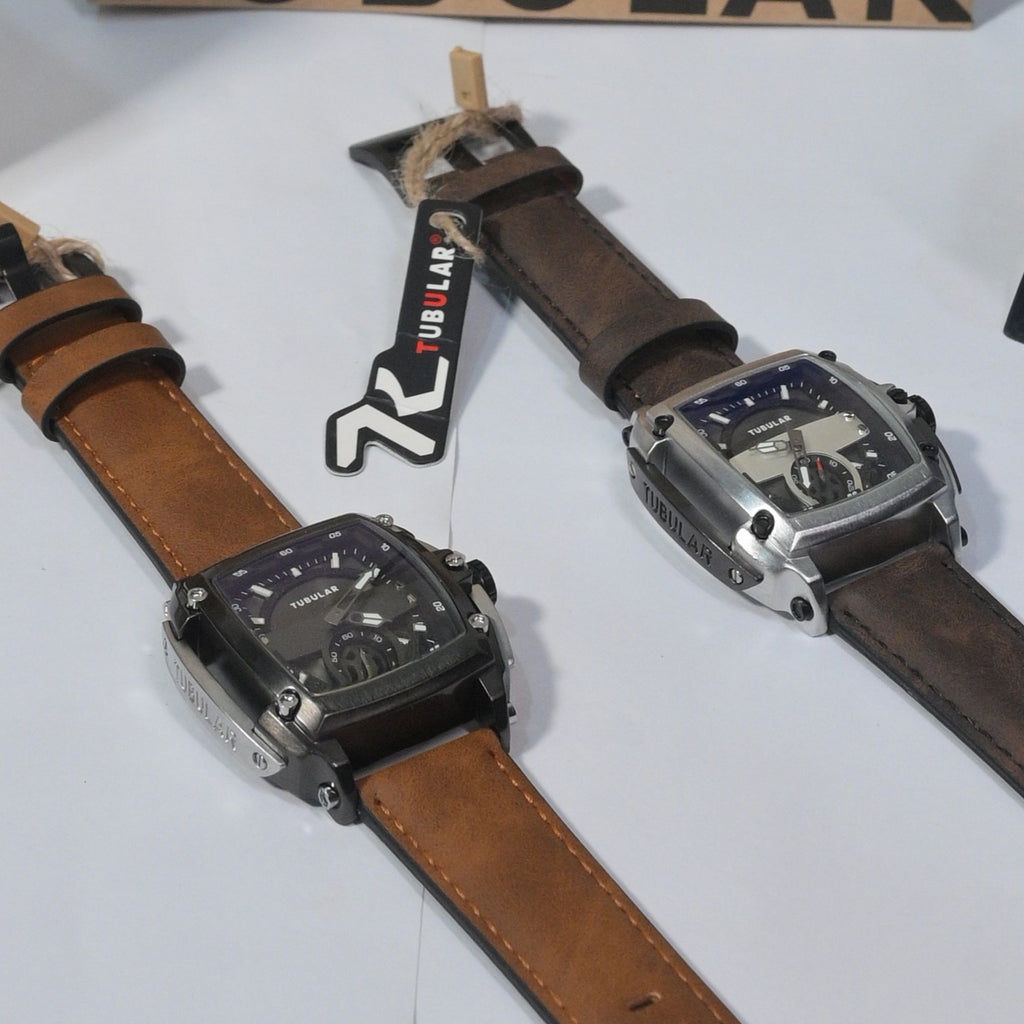 Tubular Industrial Series – Dual Layer Skeleton Watch