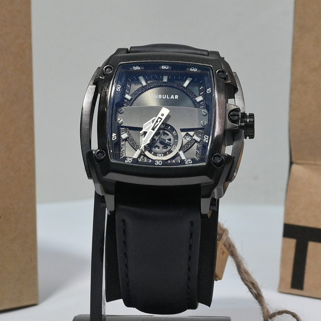 Tubular Industrial Series – Dual Layer Skeleton Watch