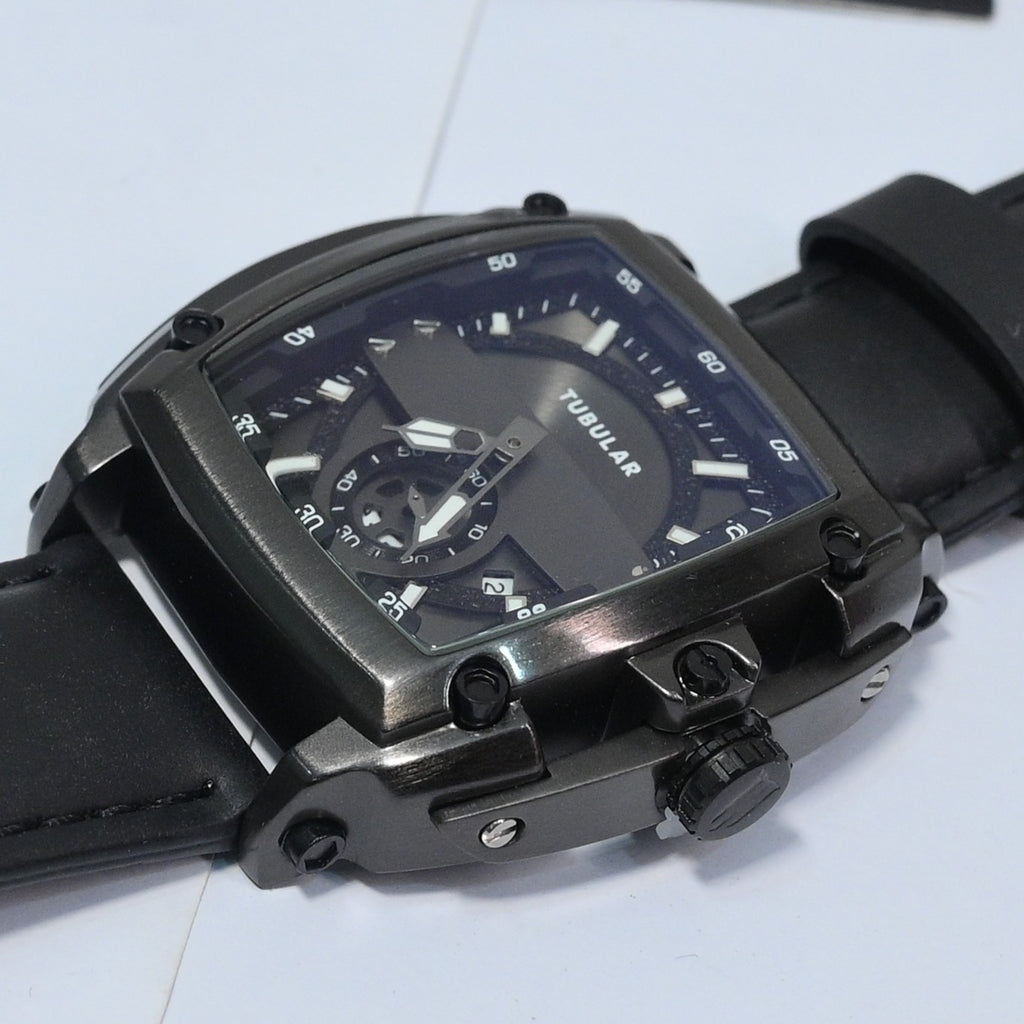 Tubular Industrial Series – Dual Layer Skeleton Watch