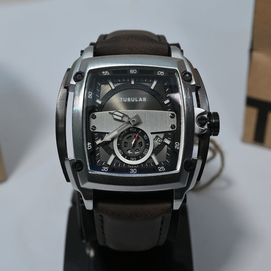 Tubular Industrial Series – Dual Layer Skeleton Watch