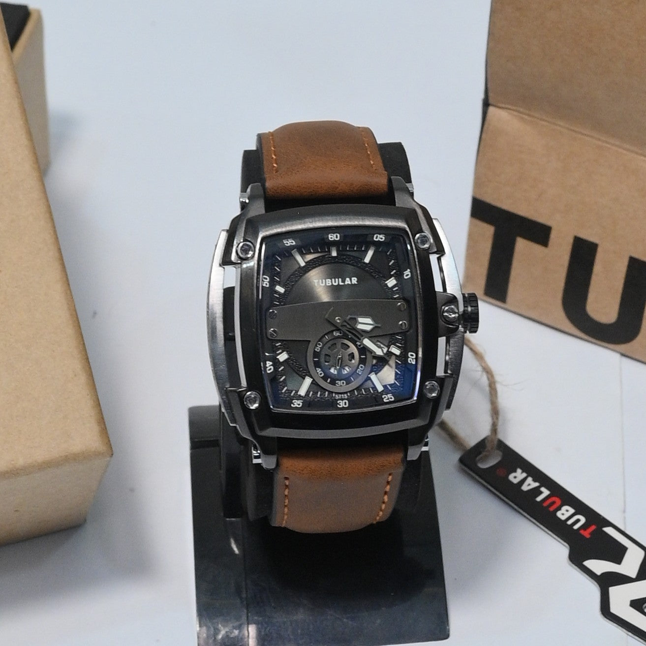 Tubular Industrial Series – Dual Layer Skeleton Watch