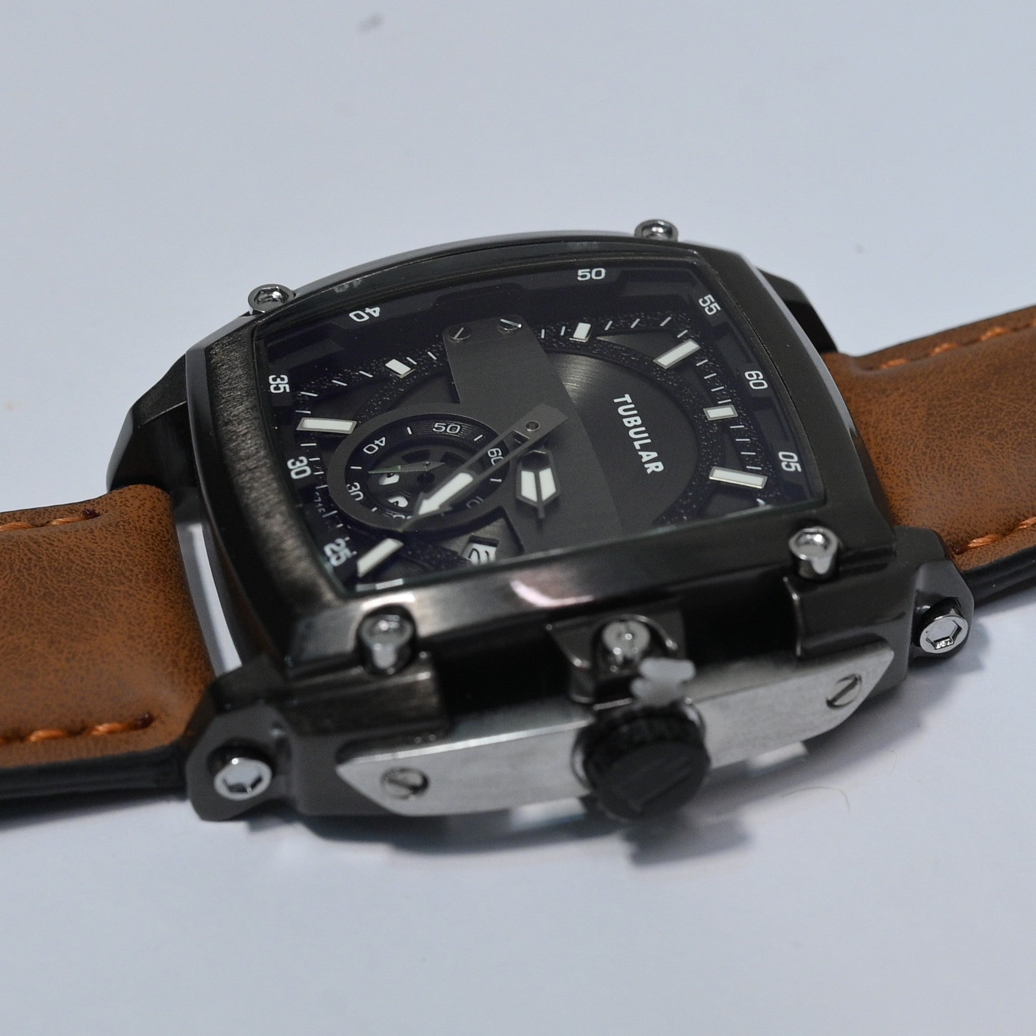 Tubular Industrial Series – Dual Layer Skeleton Watch