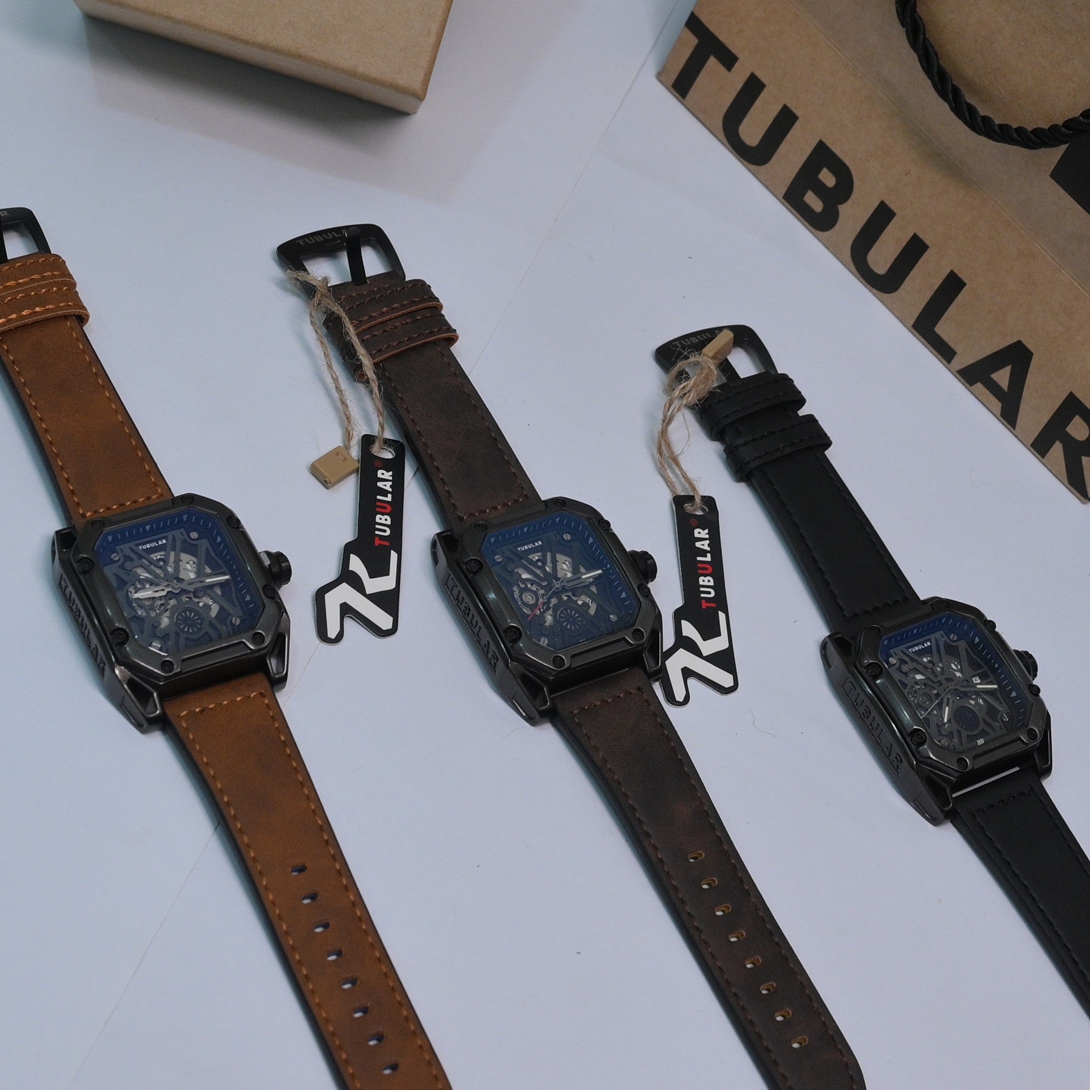 Tubular Phantom X – Futuristic Industrial Skeleton Watch