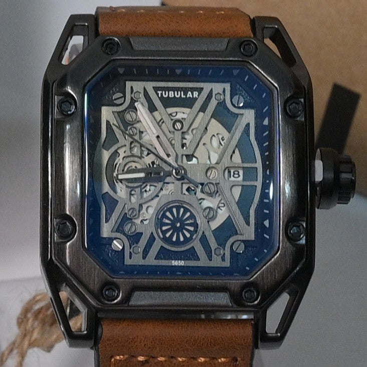 Tubular Phantom X – Futuristic Industrial Skeleton Watch